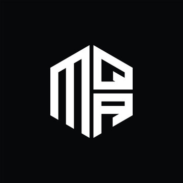 
MQA logo MQA icon MQA monogram MQA letter minimalist Circle flat Unique modern abstract logo design.