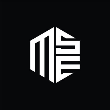 
MSE logo MSE icon MSE monogram MSE letter minimalist Circle flat Unique modern abstract logo design.
