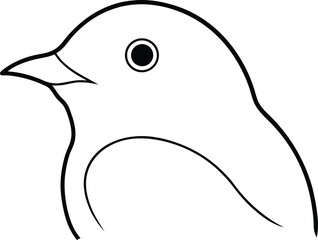 vector illustration of a bird