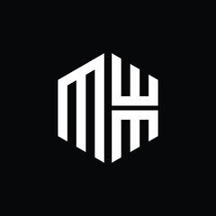 MWM logo MWM icon MWM monogram MWM letter minimalist Circle flat Unique modern abstract logo design.