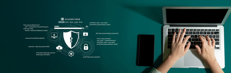 Cyber security protects against breaches, hacks, and network attacks using strong infrastructure...