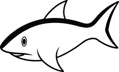 vector illustration of fish