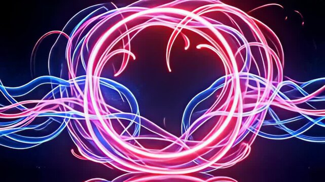 nosedive into amp marvellous showing amp the radiant conceptual perimeter shot with slue glow tendril emerges, gird aside vibrant, twisting beam ripple that reflux and stream mystically,