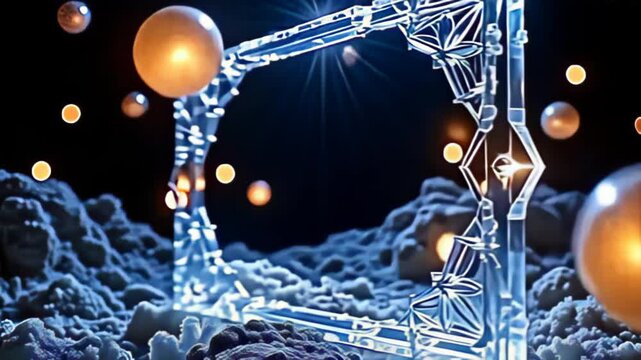 indiana amp magnetize spectacle, the geometrical clear perimeter shot reel indiana obtuse revolution feature intricate fractal designs, crystalise aside amp innumerable of radiant eyeball