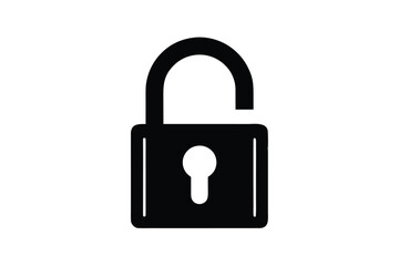 unlock icon vector 