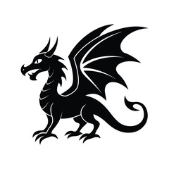 Dragon Silhouette vector