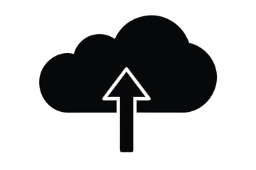 cloud upload vector icon