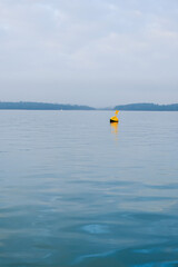 Navigational Buoy markers in Portsmouth Harbour.