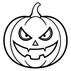 evil pumpkin emoticon set.eps