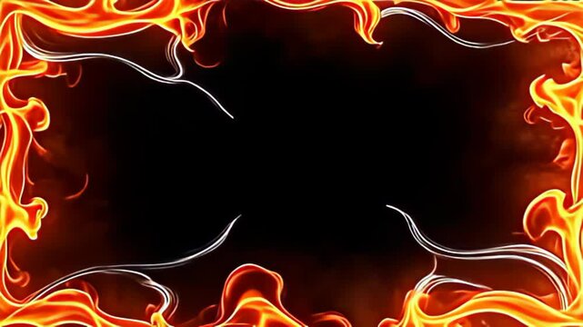 fervent smoking perimeter shot waver indiana morose nothingness seem with tendril of glittering metallic waver done rich, strong shades of combust orange; the frame's waver motion beams