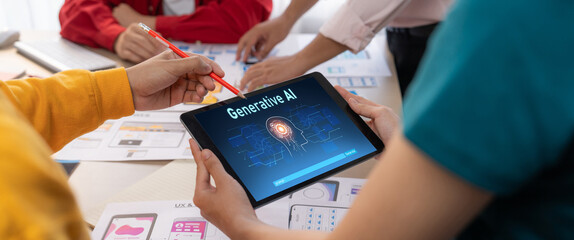 Generative AI virtual assistant tools for prompt engineer and user for ease of engage artificial...