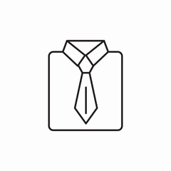 suit shirt icon sign vector