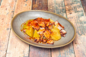 The key to a sublime Galician-Style Octopus lies in the cooking technique, which requires patience and precision