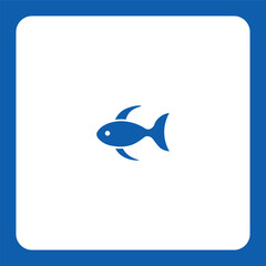 Dynamic fish logo with natural detail — perfect for seafood brands, fishing companies, or eco-food products.