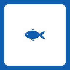 Dynamic fish logo with natural detail &mdash; perfect for seafood brands, fishing companies, or eco-food products.