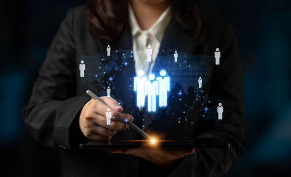 Global human network and workforce distribution highlight human, network, and global presence through digital connection and team coordination Latch