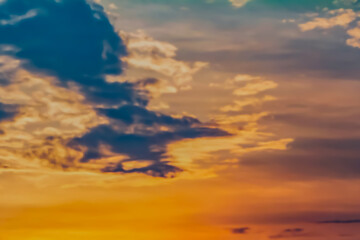 Obraz premium photo about blue sky, suitable for nature background, blue background, abstract background