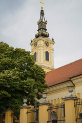The Bell Tower of Cathedral Church of St. Michael the Archangel is a main Serbian Orthodox cathedral church in the centre of Belgrade, Serbia