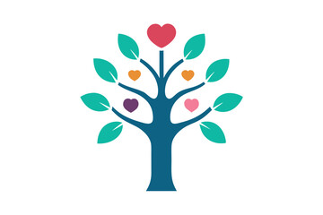 Obraz premium tree with heart