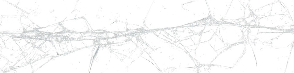 Transparent Cracked Glass Texture, broken window glass, transparent shatter, shatter texture, broken glass on transparent.
