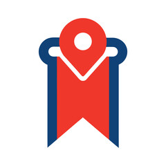 Pin Bookmark Icon for Saving Pages and Content