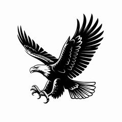 eagle with wings
