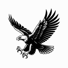 eagle with wings