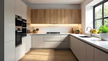 Sleek Modern Kitchen Cabinets Ample Storage & Stylish Design for Contemporary Homes