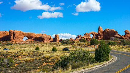 Arches National Park in Grand County, Utah	