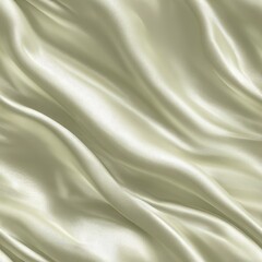 Obraz premium Cream Silk Fabric with Gentle Folds