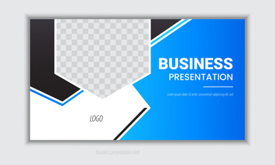 Professional business PowerPoint presentation slides template design. Infographic elements template set for web, print, annual report use for modern company profile