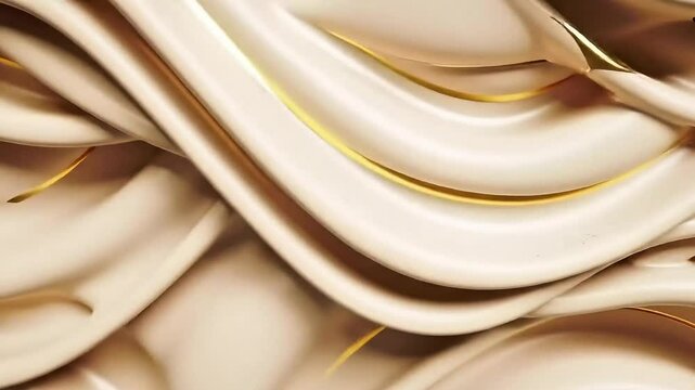 Luxurious Abstract Liquid Flow &ndash; Cinematic Background in 4K 60fps