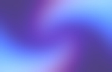 Blue and purple gradient on transparent background