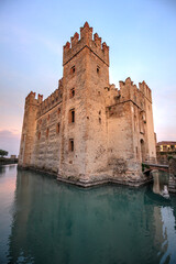 The scaliger castle of Sirmione, Italy