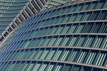 Fototapete The modern architecture of Lombardy Building in Milan, Italy © Massimo Pizzotti