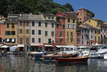 The harbour of Portofino, Liguria, Italy