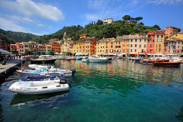 The harbour of Portofino, Liguria, Italy
