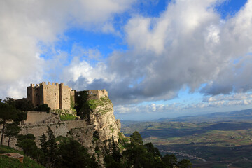 The Venus Castle at Erice, Sicily, Italy