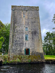 Galway, Ireland. May 18, 2024:  The Thoor Ballylee, Yeat’s Tower where W.B. Yeats liuved and wrote many of his poems