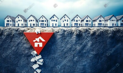 The crisis threatens developers and construction companies. Collapse of the real estate market. Declining property values, financial instability, halted projects, bankruptcies, and unsold housing
