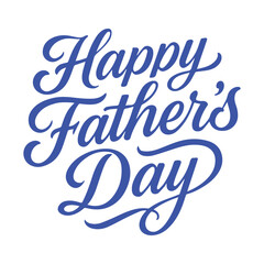 Elegant Fathers Day Typography Artwork Vector Illustration