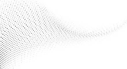 Smooth Mesh Wave Dot Pattern for Modern Website Hero Banner Background