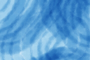 やさしい和柄の藍色背景素材