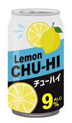 アルコール飲料_缶チューハイ（レモン）