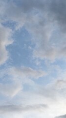 blue sky with clouds