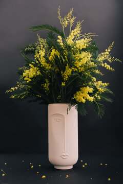 vase with flowers