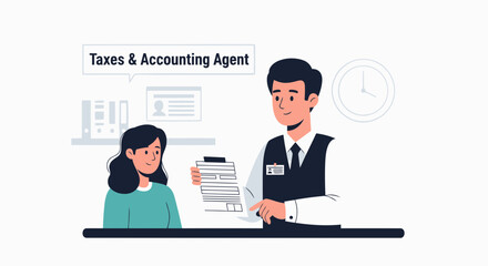 Professional Financial Guidance From Accountant To Client For Tax Season