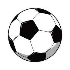 football icon illustration (vector, cutout)
