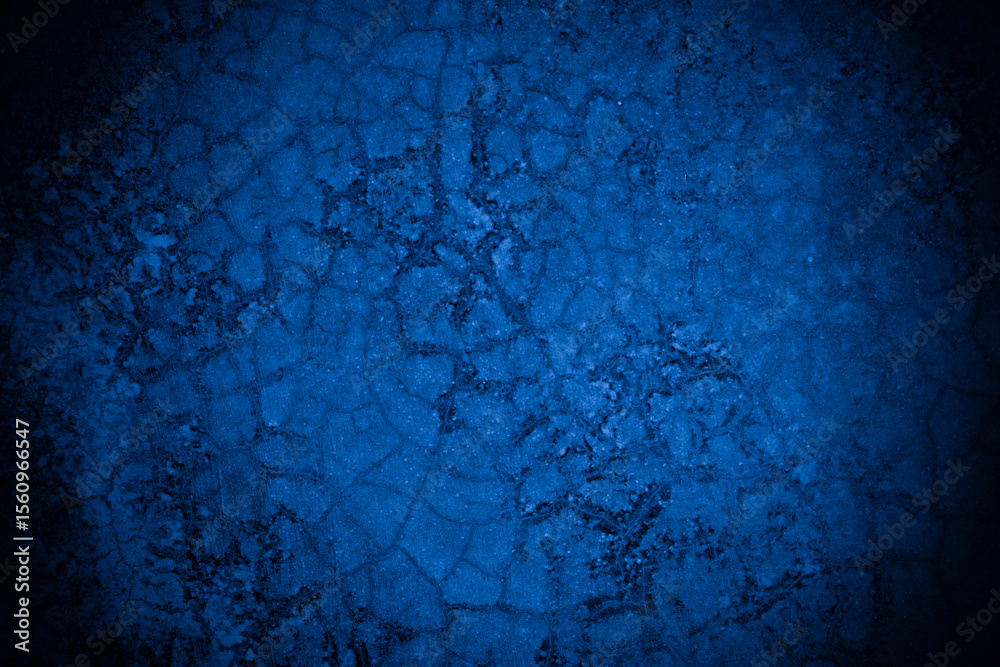 Poster old wall pattern texture cement blue dark abstract blue color design are light with black gradient b