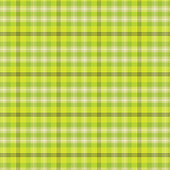 Vibrant Lime Green Plaid Pattern - Seamless Tartan Texture